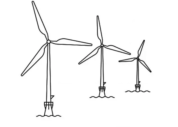 Halb direkt angetriebene Windkraft anlagen